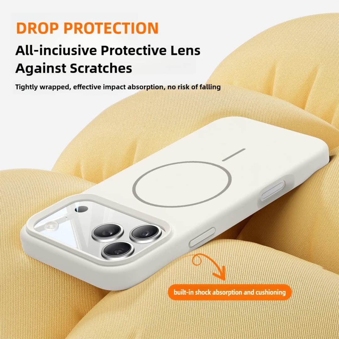 Magnetic Original Liquid Silicone Case For iPhone 12 13 14 15 16 17 Pro Max For Magsafe Cases For iPhone 17 Air Phone Back Cover - 4