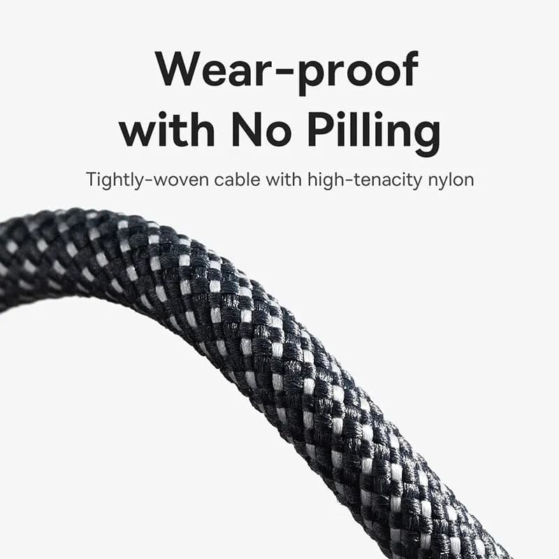 كابل Baseus 100W من USB A إلى USB C كابل شحن سريع USB-C سلك شاحن لهواتف Huawei Samsung Xiaomi كابل Type-C USBC - 3