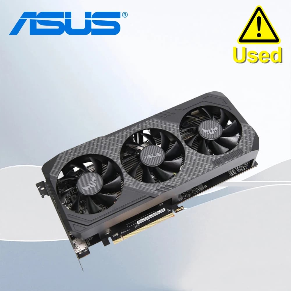ASUS TUF-RX 5600 XT-O6G GDDR6 PCI Express 4.0 1×HDMI 3×DisplayPort Graphic Card