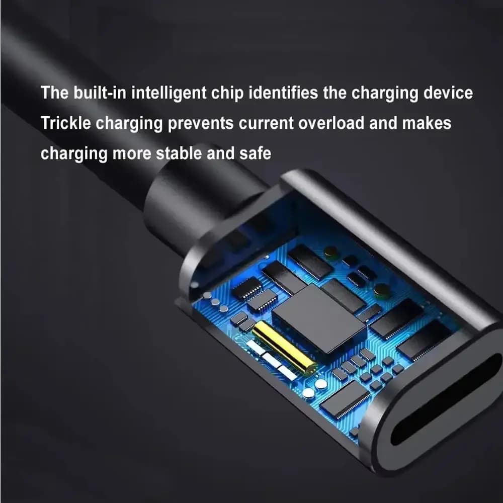 كابل شحن USB C أنثى إلى 4 ذكر، سلك شاحن متعدد بمنفذ USB من النوع C من 1 إلى 4/6 لتسليم الطاقة إلى أجهزة النوع C - 6