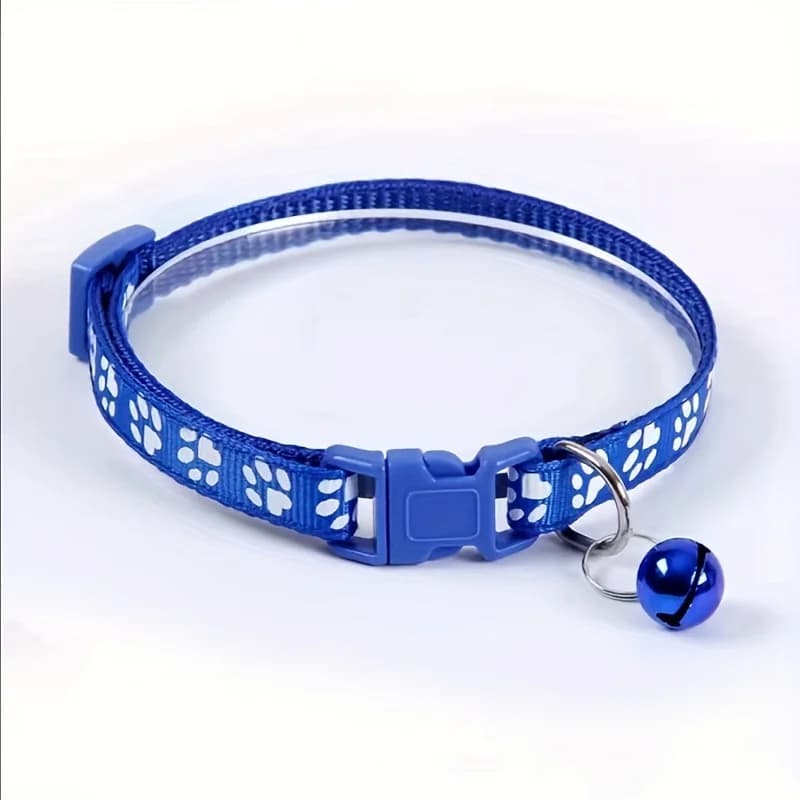 Fashion Pet Cats Collar Colorful Pattern Cute Bell Adjustable Collars For Cats Kitten DIY Ring Necklace Pet Accessories - 2