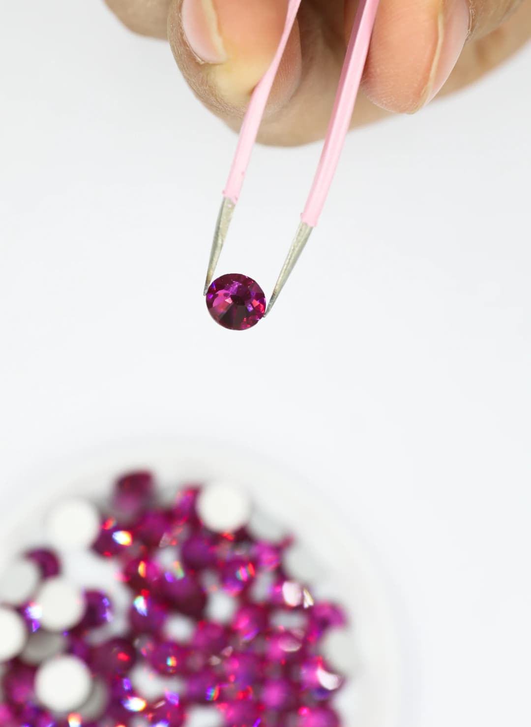 Multi colors SS3-SS30 Non Hot Fix Rhinestones flat back crystal strass glitter stone for DIY manicure 3D nail art fabric garment - 4