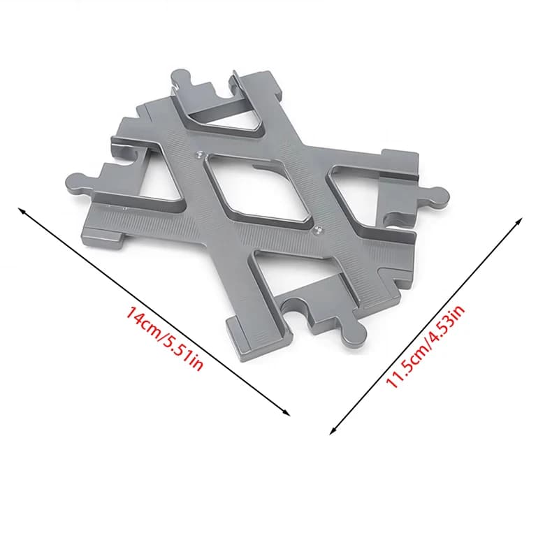 قطار مدينة متوافق مع قوالب البناء الكبيرة الحجم لإكسسوارات المسار الإبداعية تجميع ألعاب للأطفال - 6