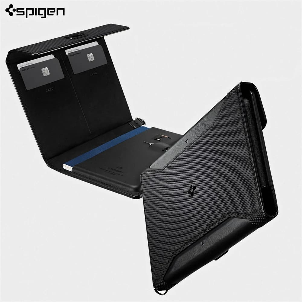Spigen Life For Passport Card Cover Holder With RFID Blocking Technology Wallet Travel Documents Organizer Protector Accessories