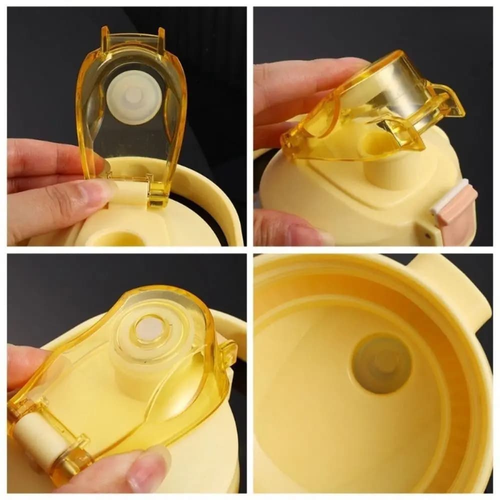 Universal Bottle Lid Plug Replacement Cup Lid Anti-leakage Stopper Non Spill Plug Silicone Water Bottle Accessory - 5