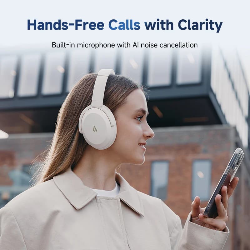سماعات رأس إديفاير WH700NB برو لاسلكية هايبرد ANC بلوتوث V5.4 هاي-ريز فوق الأذن اتصال متعدد النقاط 56 ساعة تشغيل - 5