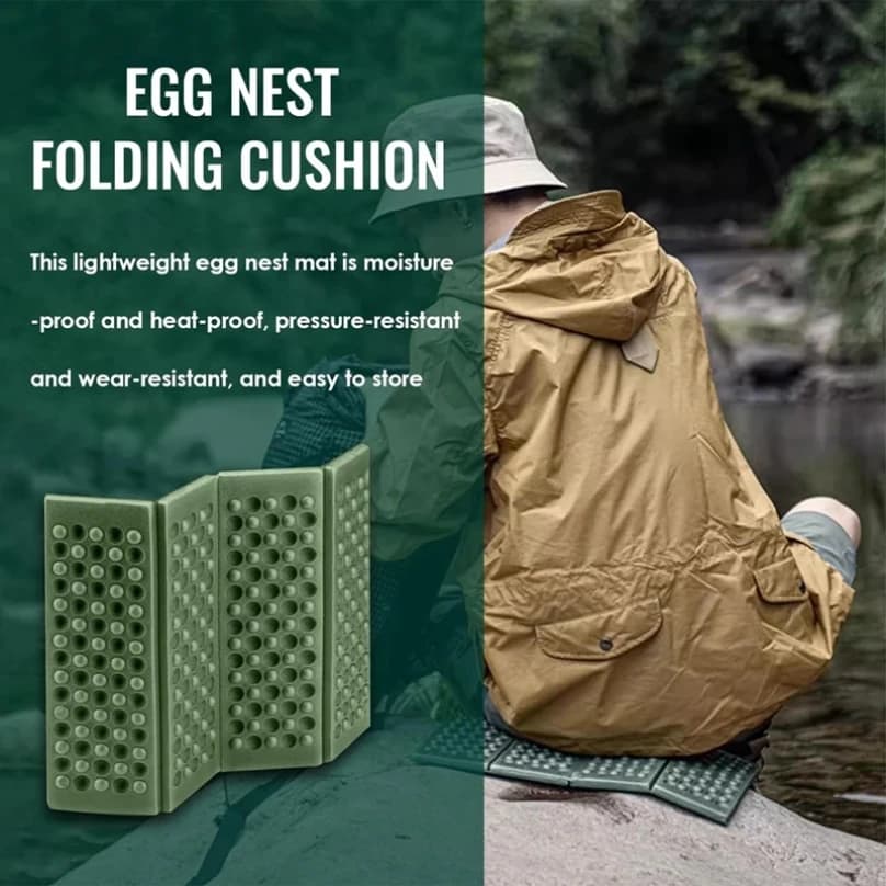1PC Seat Cushion Outdoor Foldable Thermal Seat Pads Outdoor Foldable Seat Mat Waterproof Portable for Outdoor Playground Garden - 4