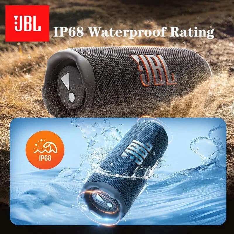 JBL Flip 7 Bluetooth Speaker, IP68 Waterproof Dustproof, AI Sound Boost Deep Bass, 16H Playtime - 3