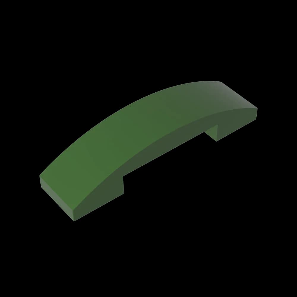 Gobricks Building Blocks MOC TOYS GDS-831 Slope, Curved 4 x 1 Double compatible with lego 93273 children's Educational Technical - 4