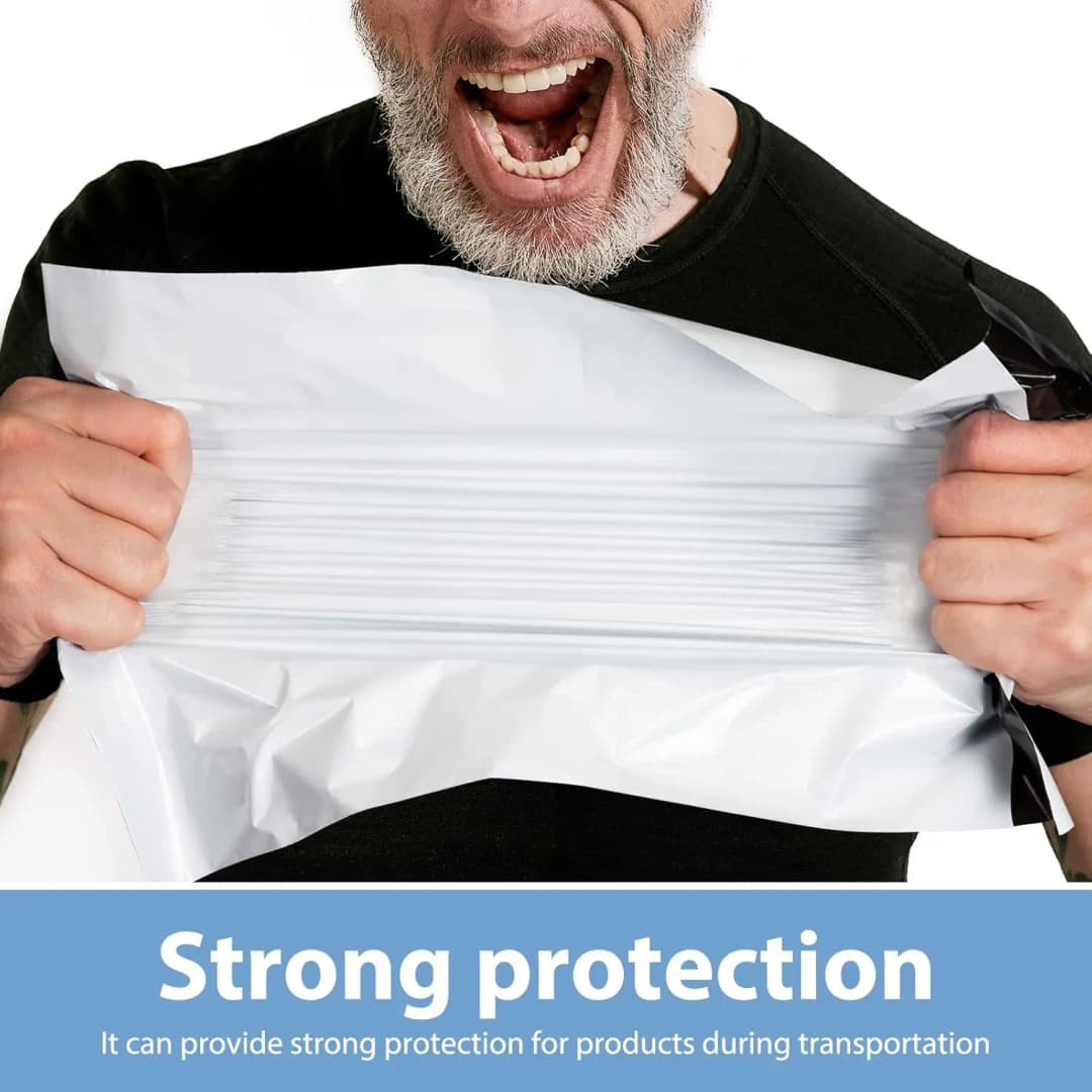 10-40 قطعة أكياس شحن ذاتية الختم، محمولة، بولي بريدية، لاصق قوي، مغلفات بريدية بأحجام مختلفة - 2