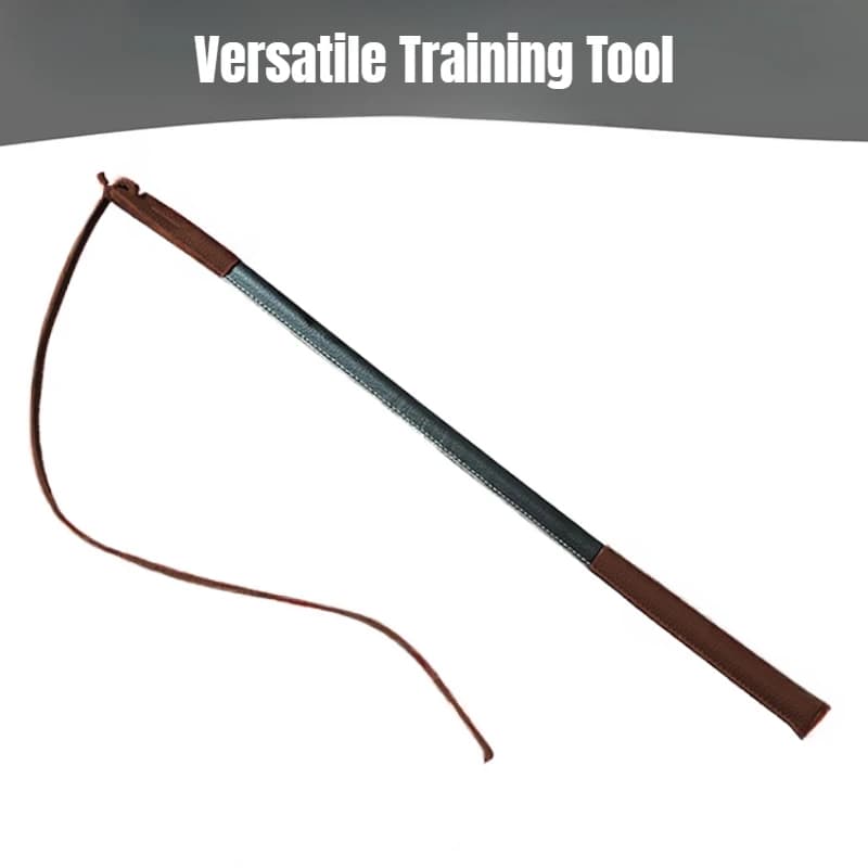 "Powerful and durable" dog whip anti-slip handle pet behavior correction training whip - 2