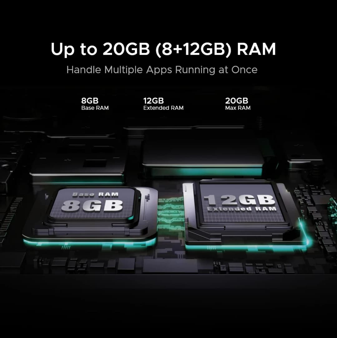 جهاز لوحي DOOGEE T40 برو 12 بوصة IPS 2.4K 20 جيجابايت (8+12) 512 جيجابايت أندرويد 14 هيليو G99 6 نانومتر 10800 مللي أمبير 18 واط شحن مكبرات صوت رباعية 7.6 ملم فائق النحافة - 4
