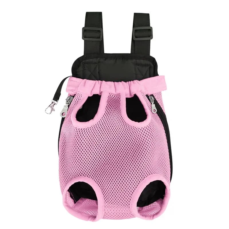Pet Backpack Portable Portable Cat Double Shoulder bag Outdoor Travel Dog Carrier Bag Pet Dog Front Bag Mesh Backpack - 6