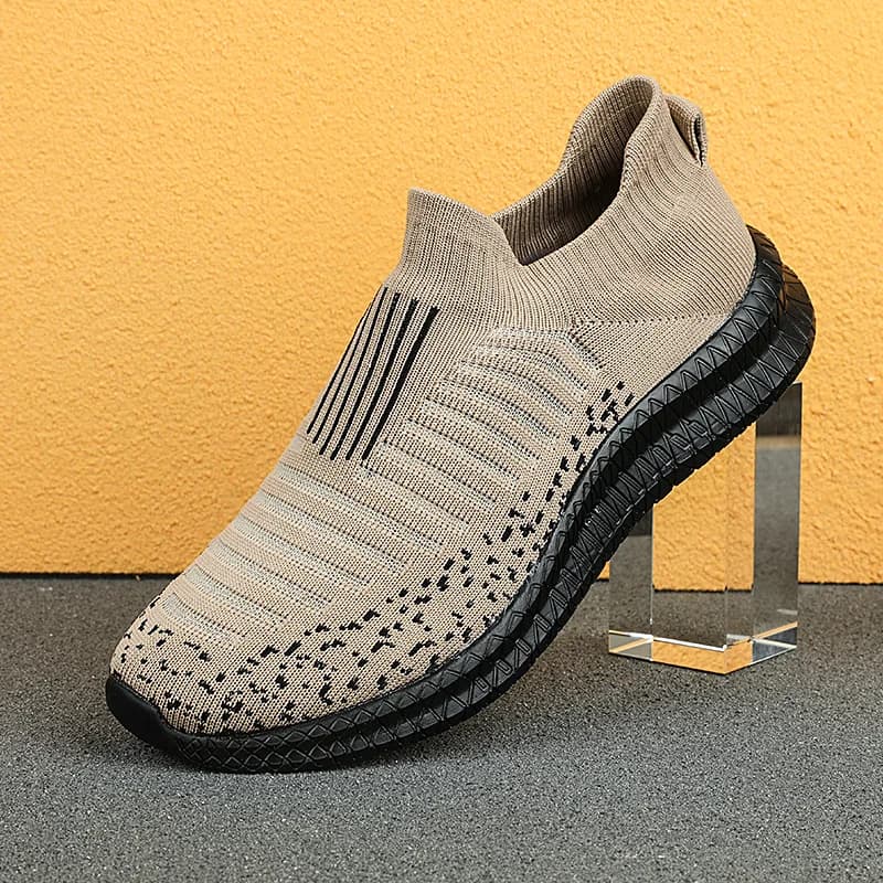 Breathable Men Casual Shoes Lightweight Outdoor Male Walking Shoes Anti-slip Men's Sneakers Slip on Flats Vulcanized Shoes 2023 - 3