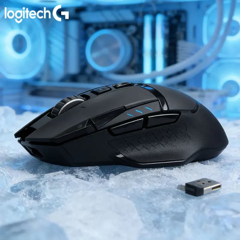 ماوس الألعاب Logitech G502/PRO X SUPERLIGHT/PRO X SUPERLIGHT 2SE/G502HERO، خفيف الوزن، قوة تنافسية للألعاب