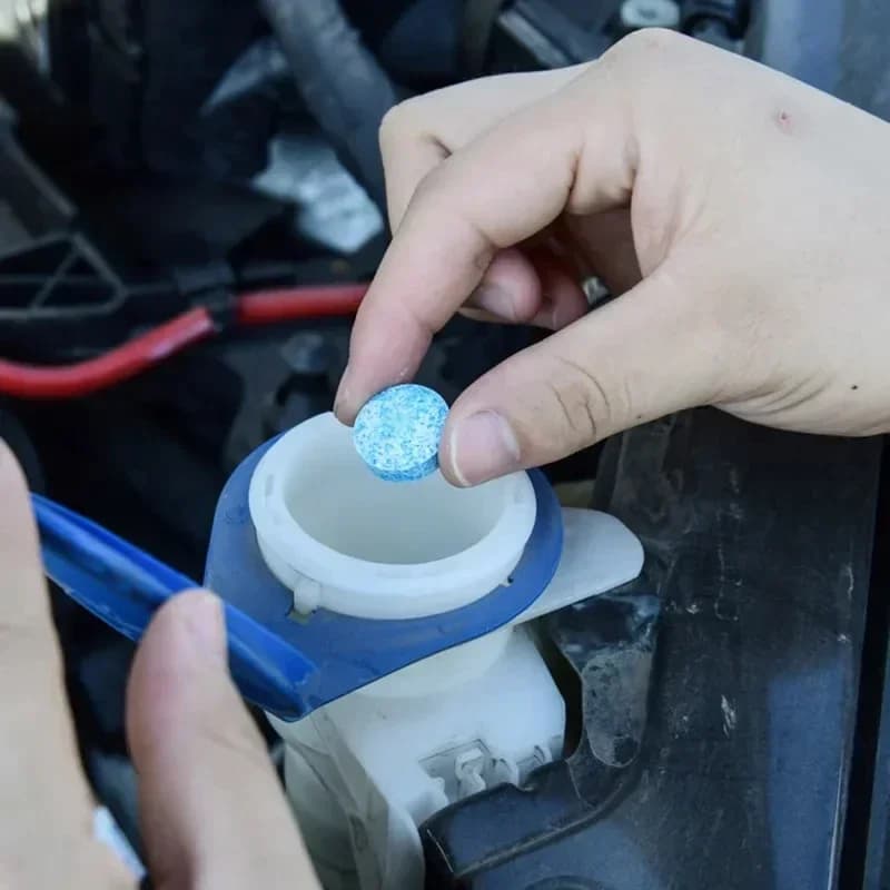 أقراص تنظيف مركزة لزجاج السيارة أقراص تنظيف صلبة لسائل تنظيف الزجاج الأمامي للسيارة - 4