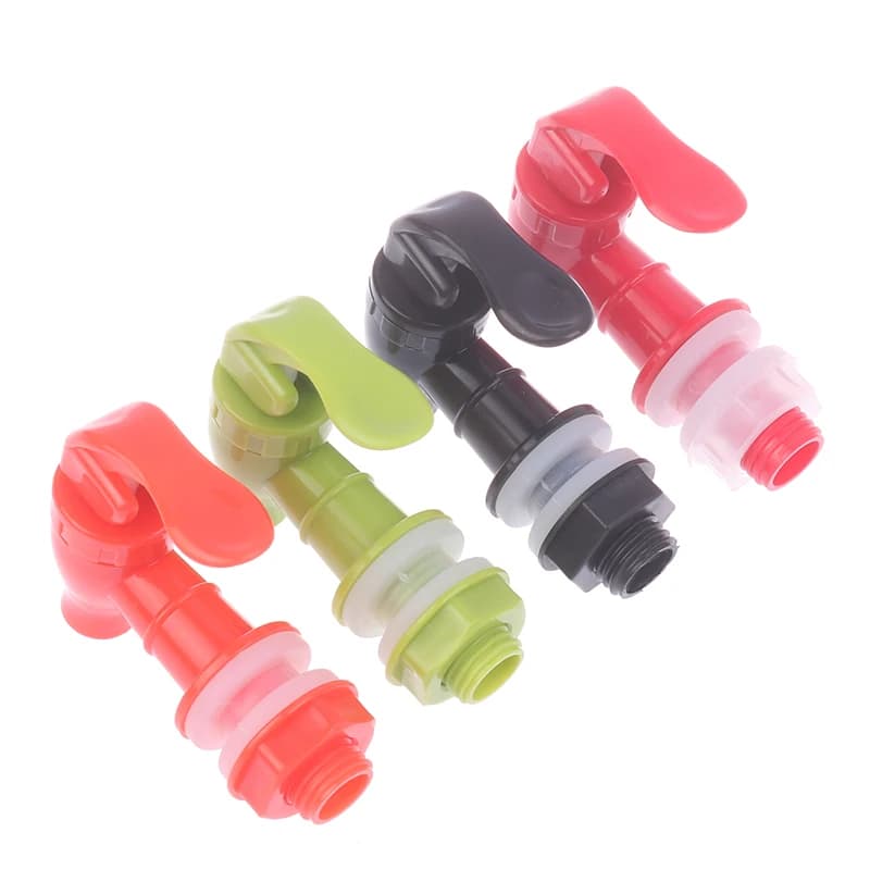 صنبور بلاستيك مع فلتر لزجاجة النبيذ الزجاجية، برميل نبيذ، موزع مياه، صنبور تبديل، خزان خاص - 4