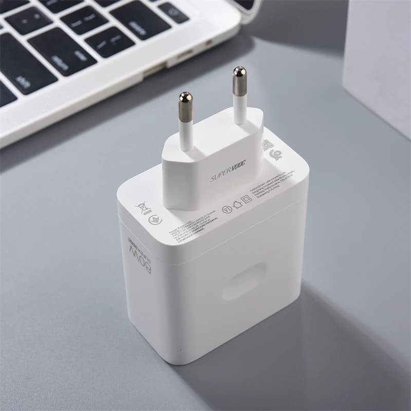 80W Realme SuperVooc Charger EU/US Fast Charging Adapter Type C Cable For Real Me 15 14 13 P4 P3 P2 Narzo80 Pro Neo 7 6 Se OPPO - 3