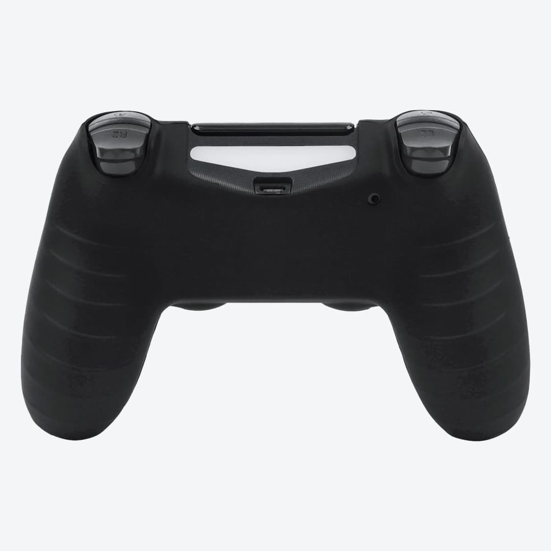 For PS4 Controller Case Soft Silicone Skin 360° Fit Dustproof Sweatproof Precise Cutouts Gamepad Cover Accessories - 4