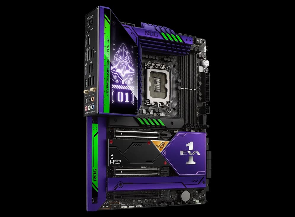لوحة أم ASUS ROG MAXIMUS Z690 HERO EVA مقبس LGA1700 معالج DDR4 6400+(O.C) ذاكرة مجموعة شرائح Z690 لوحة رئيسية ATX - 4