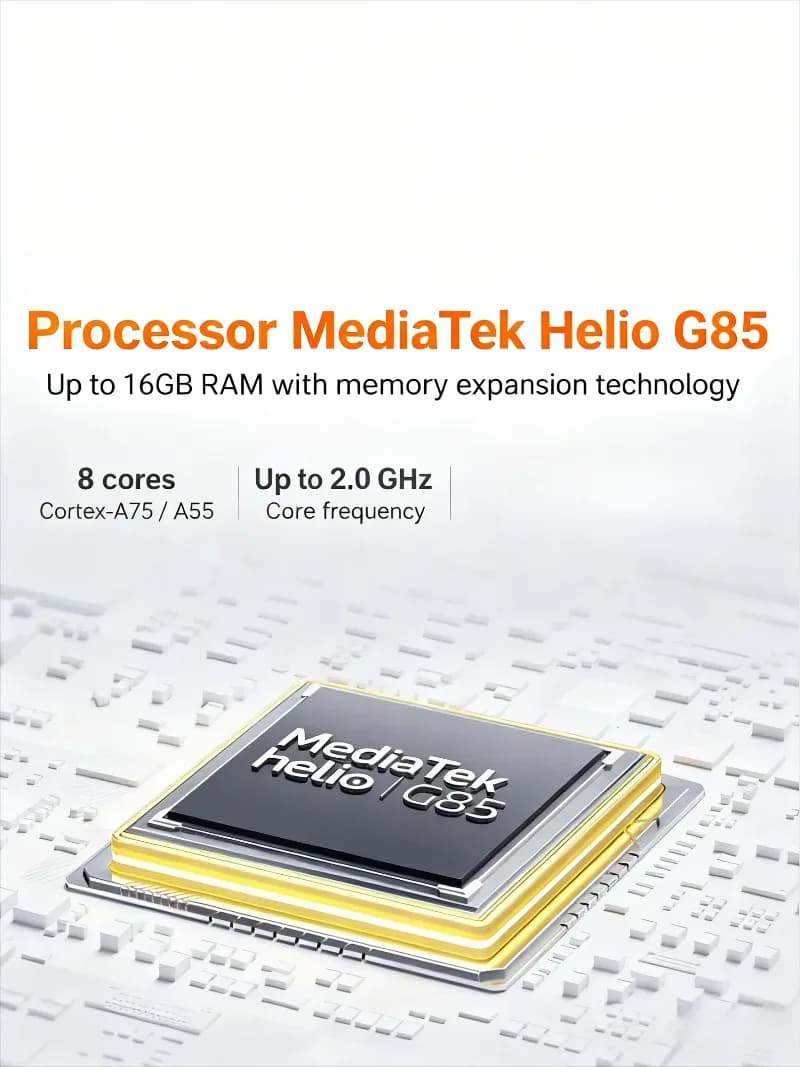 هاتف Xiaomi POCO C65، ذاكرة وصول عشوائي 8 جيجابايت + ذاكرة داخلية 256 جيجابايت، شاشة سلسة بمعدل تحديث 90 هرتز، كاميرا فائقة الوضوح 50 ميجابكسل، بطارية 5000 مللي أمبير في الساعة، NFC، هاتف بشريحتين - 5