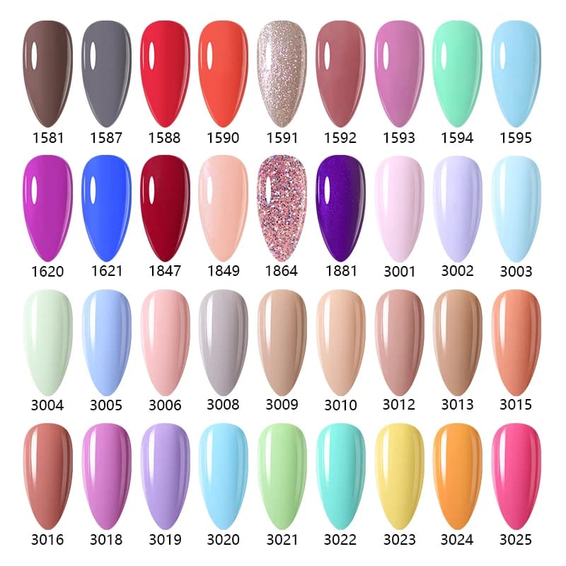 NAILCO Gel Nail Polish 15ml Dark Red Blood Colors Series Nails Art Glitter Manicure UV Lakiery Hybrydowe Vernis Nails Gel Design - 4