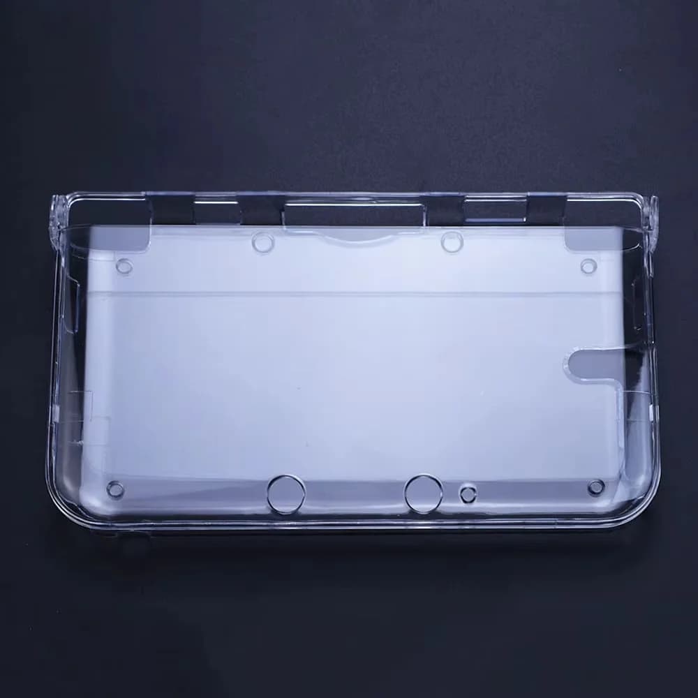 غطاء حماية شفاف من البلاستيك من JCD لجهاز 3DS و3DS XL وLL وNew 3DS وNew 3DS XL/LL مع واقي شاشة - 5