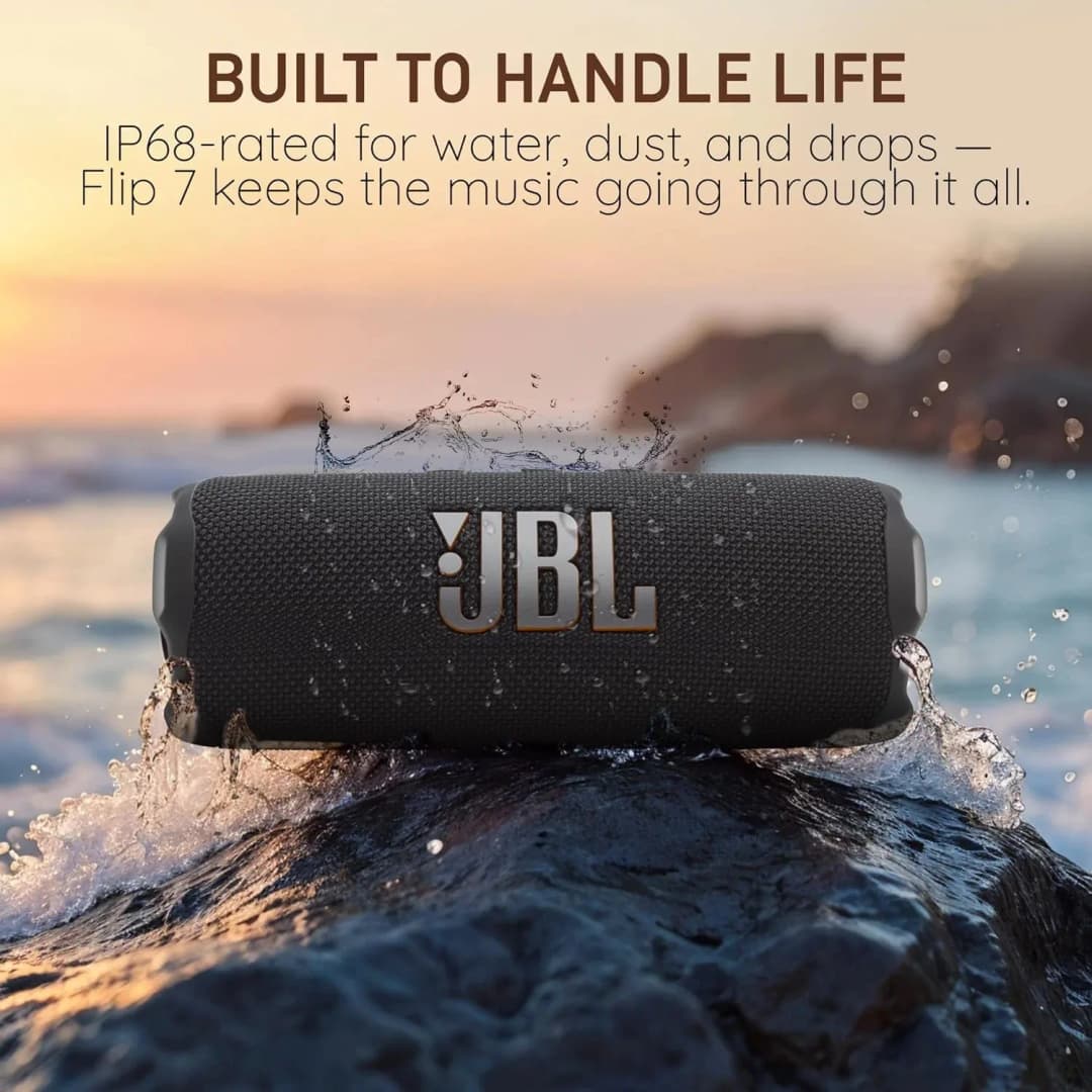 JBL Flip 7 Portable Anti Drop Speaker Bold JBL Pro Sound Bluetooth IPX7 Waterproof Outdoor Audio Stereo JBL Flip7 - 4