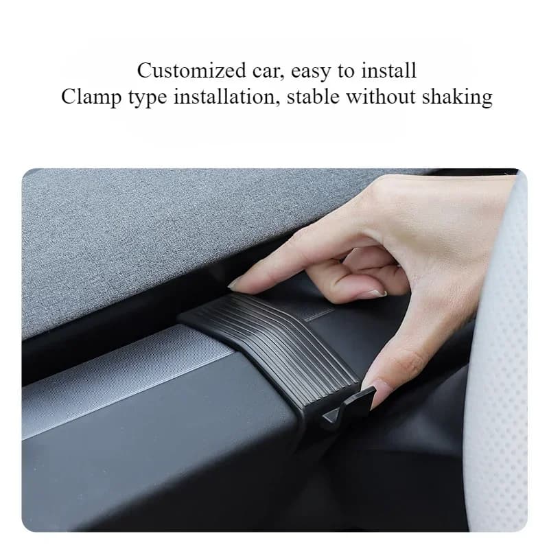 حامل خطاف لوحة القيادة لسيارة Tesla Model Y Juniper Model 3 Highland حامل هاتف إكسسوارات لوحة أجهزة القياس من ABS 2025 - 5