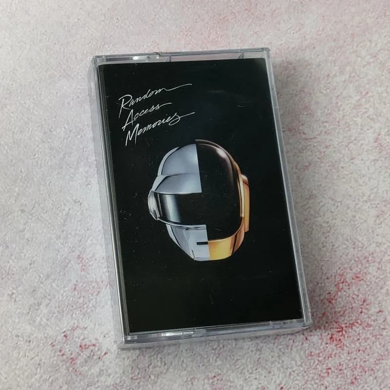 DJ Daft Punk Music Tape Random Access Memories Album Discovery Cassettes Cosplay Recorder Car Walkman Soundtrack Box Collection - 2