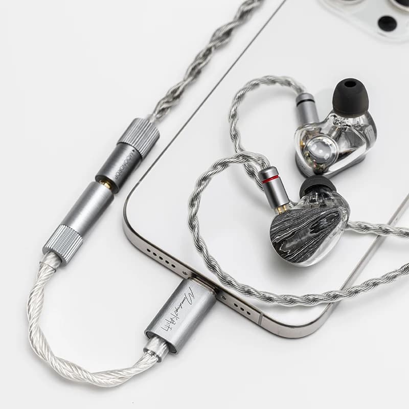Pre-order MOONDROP ECHO-A High-Resolution 3.5mm Single-Ended Portable DAC/AMP USB-C Decoder Amplifier - 4