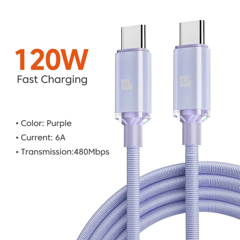 NEW 12OW USBA To Type C To USBC Cable For iPhone 15 16 17 series PD  Fast Charging USB C DatCord For Xiaomi OppO samsung