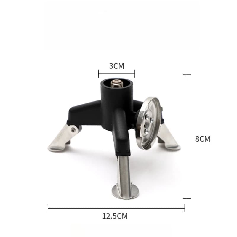 Outdoor Tripod Gas Stove Connector Ultralight Tank Stand Adapter Three Legs Gas Tank Adapter Camping Hiking Equipment - 6