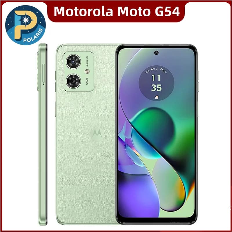 هاتف ذكي موتورولا موتو G54 أصلي مفتوح 8 جيجابايت رام 128/256 جيجابايت روم (XT2343 /2023) شبه جديد