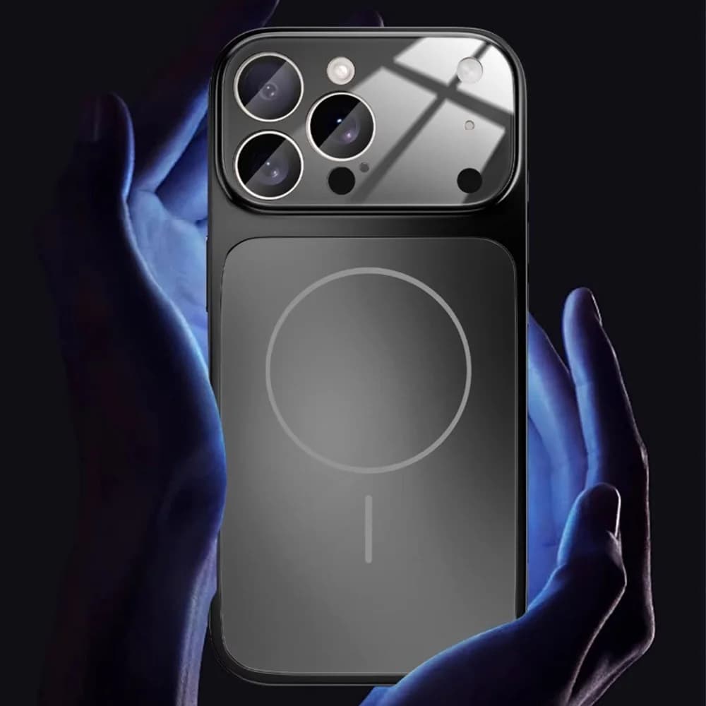 Original Glass Nano Matte For Magsafe Wireless Charging Armor Case For iPhone 17 16 15 14 13 12 11 Pro Max 17 Air Magnetic Cover - 4