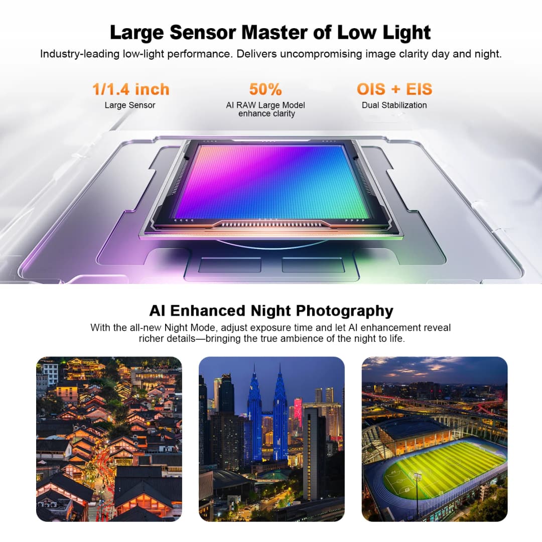 Global Version HONOR 600 Pro 6.57'' AMOLED Snapdragon 8 Elite 200MP OIS Camera 120X Zoom 7000mAh 80W Wired 50W Wireless Charging - 6