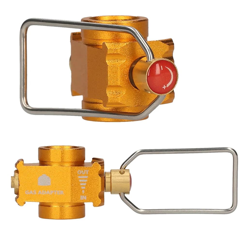 Outdoor Camping Stove Propane Refill Adapter Gas Burner Gas Filling Butane Cylinder Tank LPG Saver Gas Adaptor Valve Equipment - 3