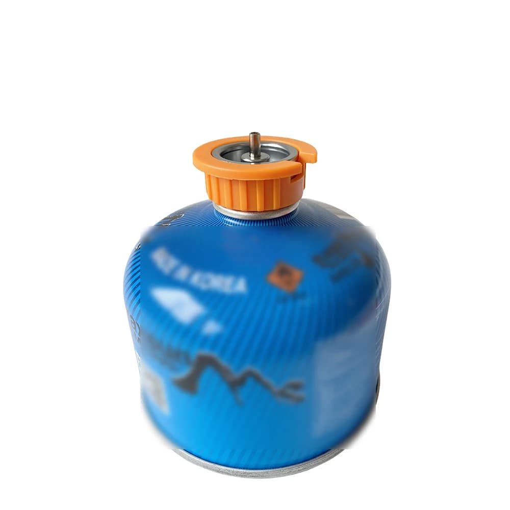 Outdoor Camping Gas Tank Adapter Cassette Interface Threaded Gas Tank Adapter Cassette Adapter Thread to Bayonet Converter - 2