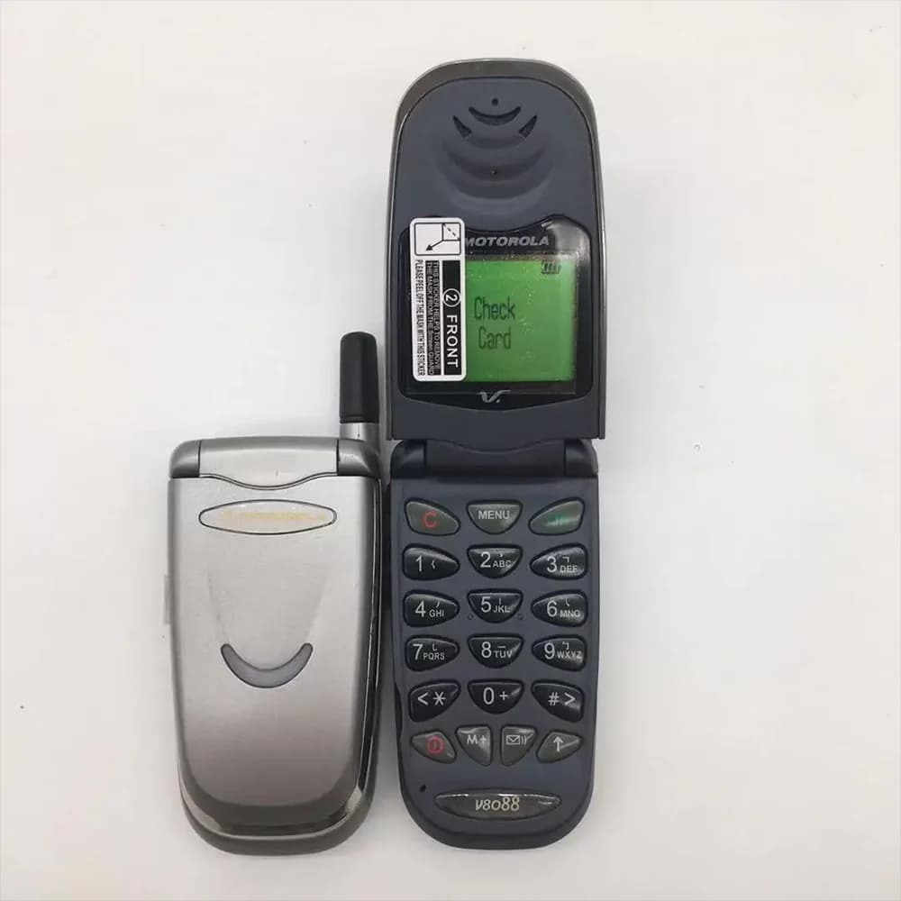 Original Unlocked Motorola v8088 2G 500mAh GSM 900 / 1800 Mobile Phone Only Support English - 3