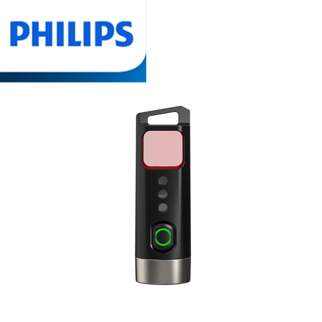 فيليبس 1121p مصباح يدوي LED مع كاشف الكاميرا مصابيح جيب صغيرة EDC نوع C USB قابل لإعادة الشحن مصباح جيب محمول للمنزل