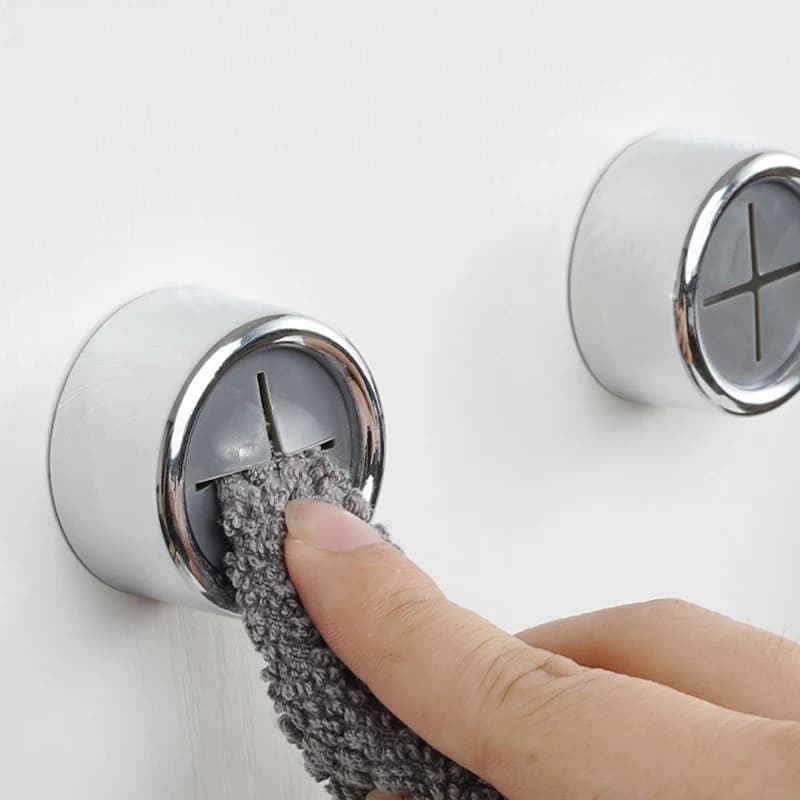 Kitchen Towel Holder Sucker Wall Bathroom Laundry Cloth Rag Hook Sink Accessories Under Sink Organizer SNJ005 - 5