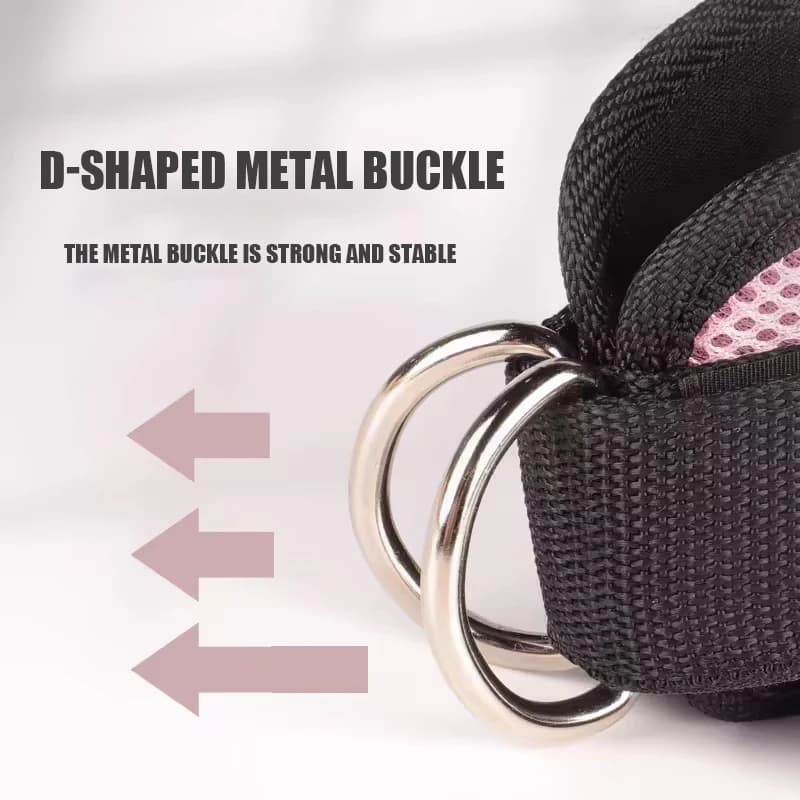 مجموعة أربطة مقاومة لأشرطة الكاحل، معدات تمارين اللياقة البدنية، وزن الكاحل، حزام اليوغا المرن للياقة البدنية للرجال والنساء في صالة الألعاب الرياضية - 4