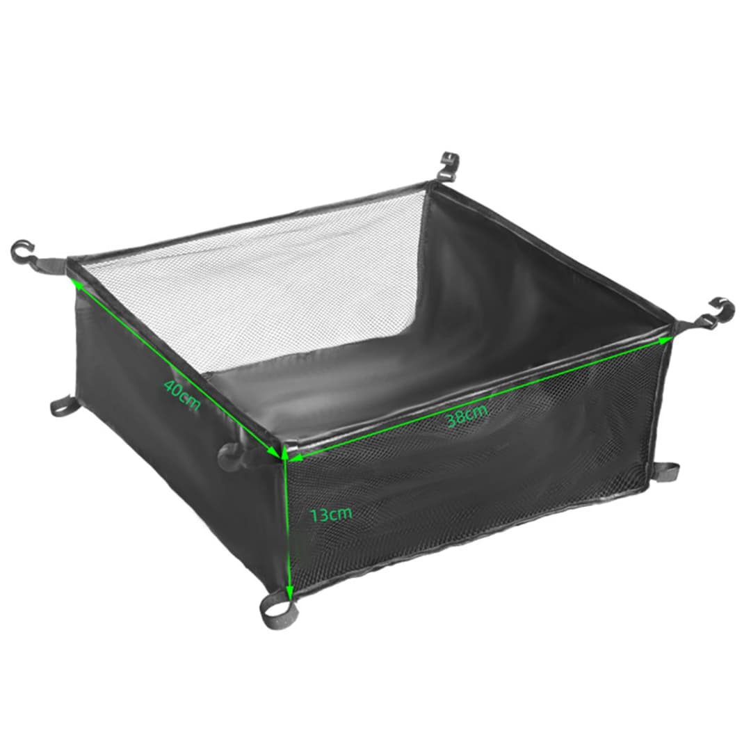 Camping Table Hanging Net Mesh Basket Organizer Rack Bag Net Bag Under Table Storage Bag For Outdoors Picnic Cookware - 4