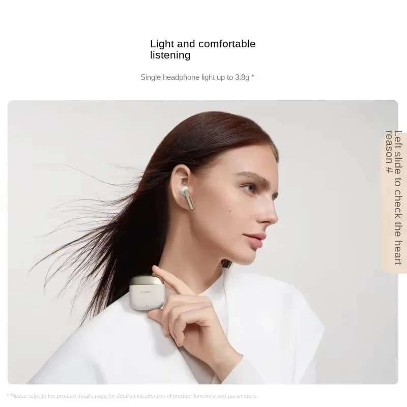 سماعات HUAWEI FreeBuds SE 3 الأصلية خفيفة الوزن ومدمجة بلوتوث 5.4 بطارية تدوم 42 ساعة - 5