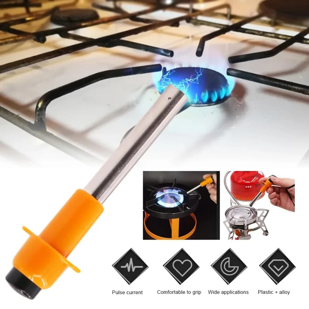 ​Camping Stove Accessories Portable Pulse Igniter Kitchen Outdoor Stove Electric Igniter Piezoelectric Igniter BBQ Piezo Igniter - 4