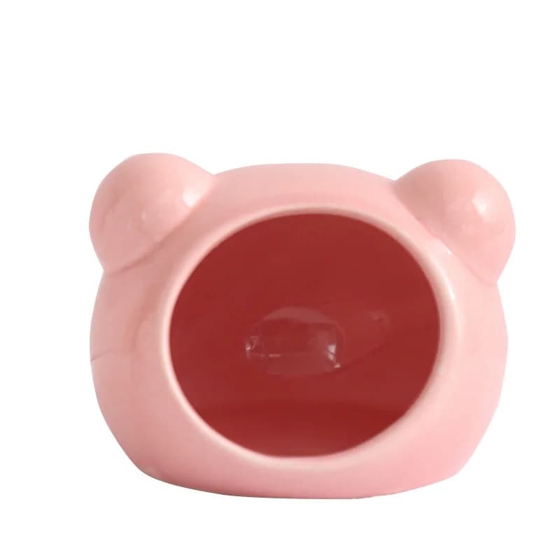 Hamster Nest Small Pet Ceramic Nest A Small House Suitable for Golden Bears Summer Cooling House Hamster Landscaping Accessories - 5