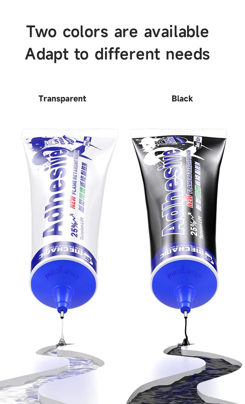 ميكانيكي R7 لهب إعادة العمل لاصق مناسب لحامل الشاشة إطار الهاتف الغطاء الخلفي الزجاج الترابط مانع التسرب الإلكتروني - 5