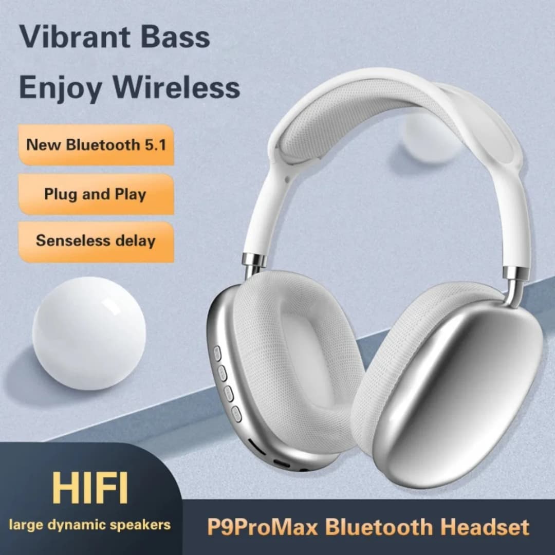 Sony 2619016 5.4 Over-Ear Headphones Foldable Portable Metal Mesh Wired Wireless Dual Mode for Travel Study Sports Music - 2