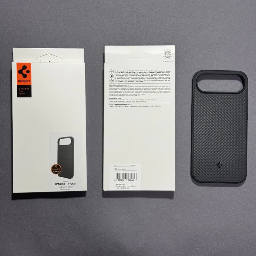 Spigen Armor Phone Case for iPhone 17 Pro Max 16 Plus 15 14 13 12 Promax Anti Drop Magnetic Phone Case - 3