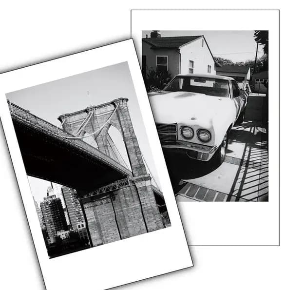 Fuji Instax Monochrome Black and White Fujifilm Films 10-100 Sheets for Mini 8 9 Instant Mini 12 11 7s 25 Camera Photo Paper - 5